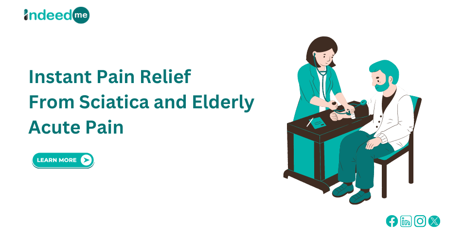 Medication For Instant Pain Relief From Sciatica and Elderly Acute Pain